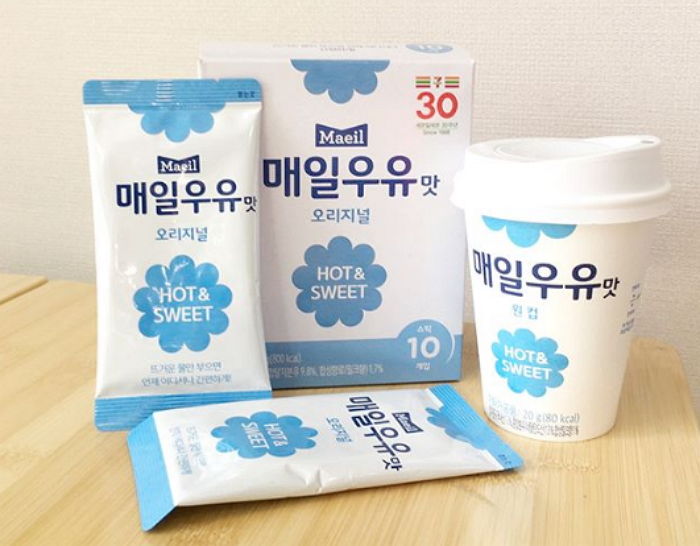 얼음 동동 띠워 먹으면 딱 좋은 '자판기 우유맛' 매일우유 스틱