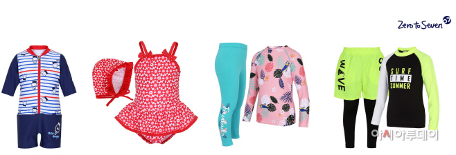 제로투세븐 수영복 래시가드 아이템./제공=제로투세븐