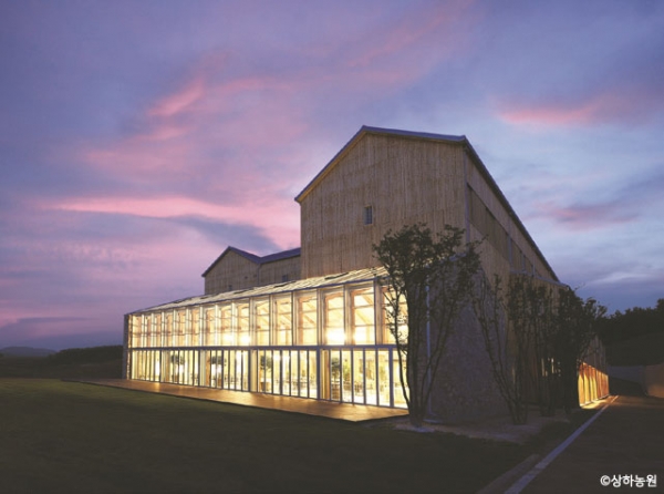 농장 호텔에서의 녹색 휴가