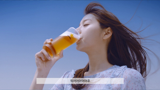 모델 설인아, 보기만해도 시원해지는 삿포로 맥주 여행 영상 화제