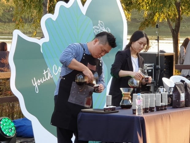 ' 2018 청춘, 커피 페스티벌' 폴바셋 바리스타 커피 강연