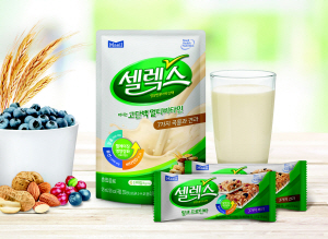 매일유업 셀렉스, 씹고 뜯고 마시면 '단백질 충전완료'