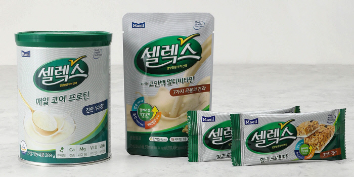 매일유업 ‘셀렉스’가 5월 가정의 달을 앞두고 가족건강을 위한 고단백제품들로 구성된 ‘셀렉스 선물세트’를 기획했다.