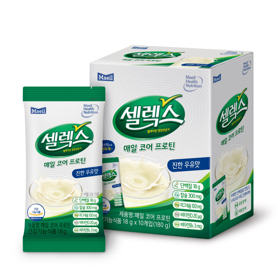 매일유업 '셀렉스'가 선보인 '매일 코어 프로틴 스틱'. 사진/매일유업