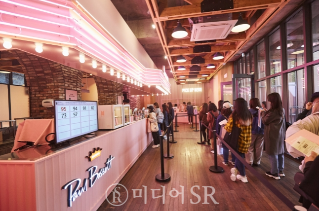 지난 10월 18일부터 서울 강남구 역삼동에 마련된 방탄소년단(BTS) 팝업스토어 '하우스 오브 비티에스(HOUSE OF BTS). 사진 구혜정 기자