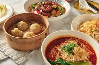 크리스탈 제이드 용산 아이파크몰의 정통 상해식 요리.